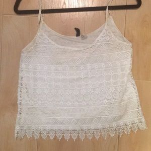 H&M Lace Tank Top